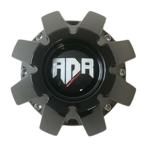 RDR Red Dirt CBRD1-2P Road Gloss Black Wheel Center Cap