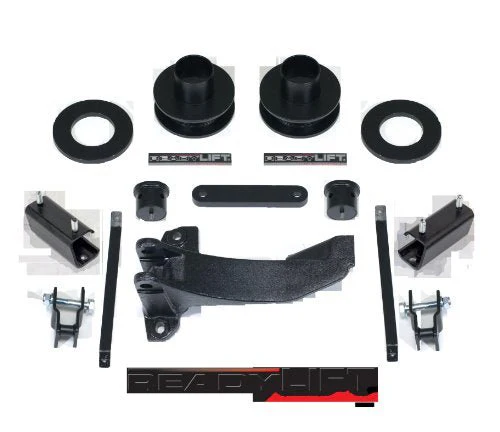 Readylift 66-5055 2.25" Leveling Kit for Tacoma/Prerunner 2WD/4WD, Tires Up to 33", Silver