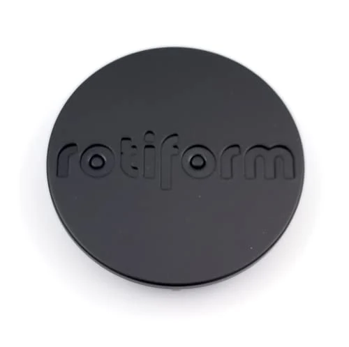 Rotiform Wheels 1003-40MB Matte Black Wheel Center Cap 2.36 Inch Snap in 1003-40