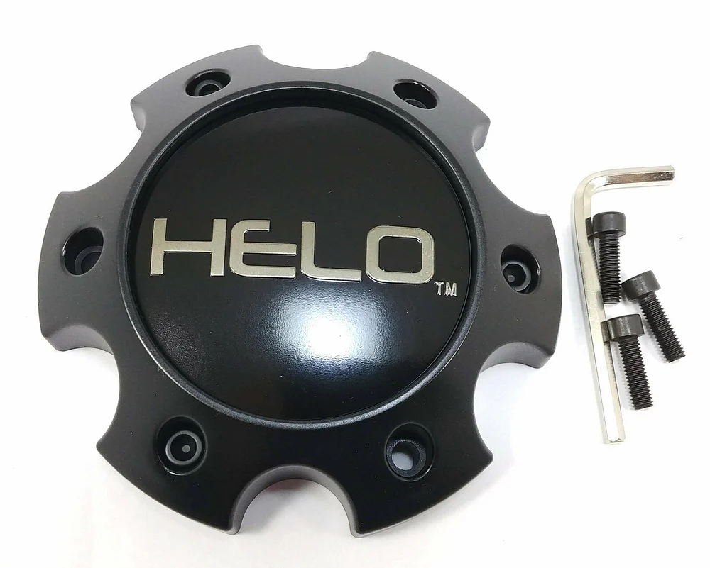 Helo 1079L140HE1SBDC Satin Black Wheel Center Cap – 6x135