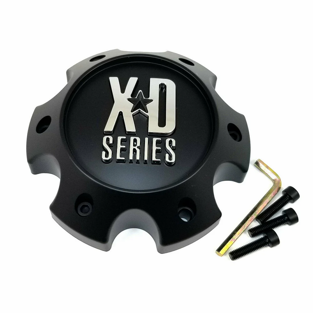 XD 1079L145ASB-H42 Satin Black Wheel Center Cap – 5x5.5/150