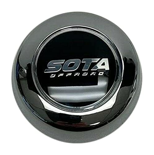 SOTA Offroad Chrome Snap in Wheel Center Cap A608F-2