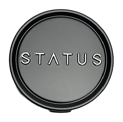 Status Venti Wheels 1006-52MBP Matte Black Snap in Center Cap