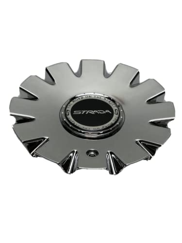 Strada Chrome Wheel Center C-1093-4 C-STRA-1