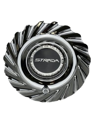 Strada Chrome Wheel Center Cap C-1087-4 C-STRA-2