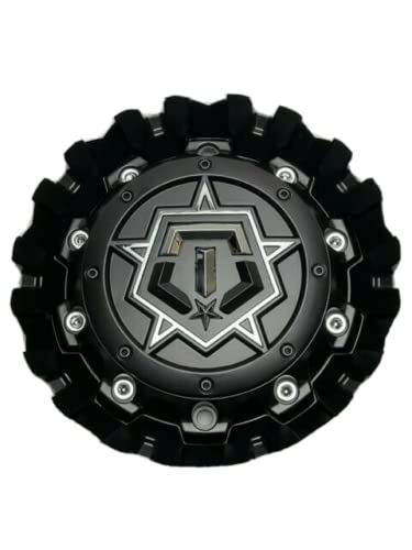 TIS Matte Black Wheel Center Cap 6032K139-TIS-CAP 6032L2012