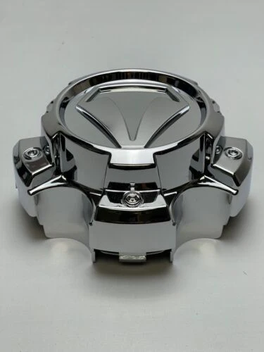 Toyota T-Force Chrome Snap In Wheel Center Cap 890C01 89-9586T S1304-07 - Image 2