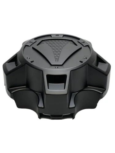 Toyota T-Force Matte Black 5 Lug Snap In Wheel Center Cap 89-9601SB 1236S01 - Image 2