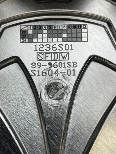 Toyota T-Force Matte Black Snap In Wheel Center Cap 89-9584B 971S01 S1404-07 - Image 3