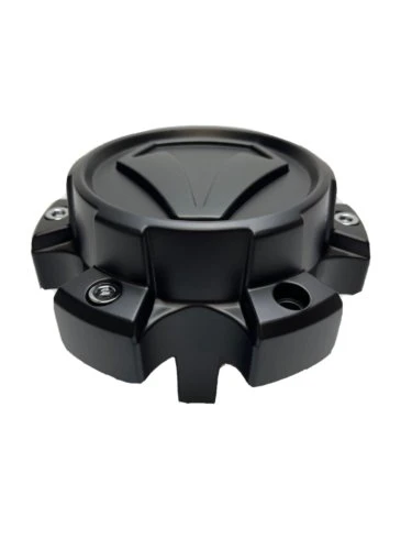 Toyota T-Force Matte Black Wheel Center Cap 727S01 89-9588 S1105-10 - Image 2