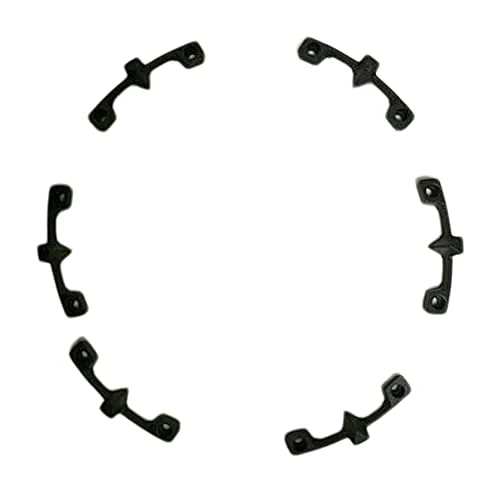 TUFF A.T. T01 Matte Black 17 Inch Inserts Set of 6