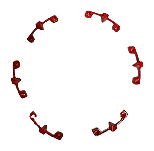 TUFF A.T. T01 Red 17 Inch Wheel Inserts Set of 6