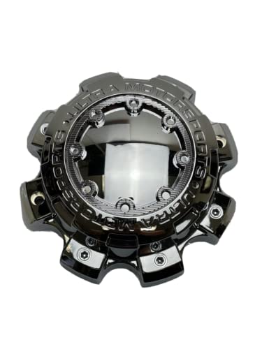 Ultra Motorsports Chrome 8 Lug Wheel Center Cap 89-9879 C800806