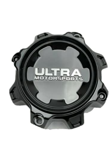 Ultra Motorsports Gloss Black Wheel Center Cap 89-0081 A89-8908 A89-8901