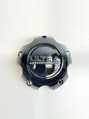 Ultra Motorsports Gloss Black Wheel Center Cap 89-9756 C812204