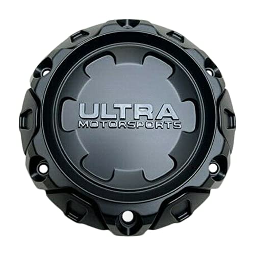 Ultra Motorsports Satin Black Wheel Center Cap 89-0056SB 89-0056 83182090F-1B