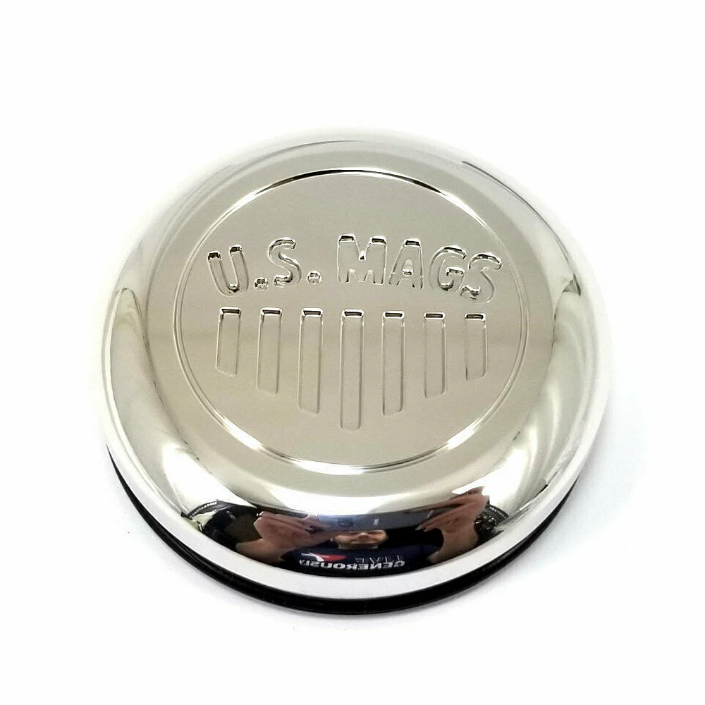 US Mag 1PC 1002-46AH Polished Snap-In Wheel Center Cap