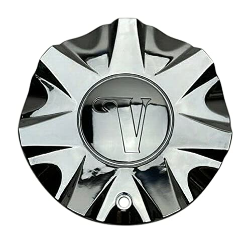 Velocity Chrome Wheel Center Cap with Clip MCD8140YA01