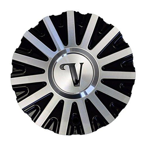 Velocity VW10 Black and Machined Center Cap CSVW10-1A Aluminum