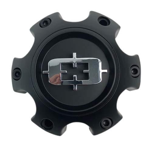 Vision Wheels C415SB-6V Satin Black Wheel Center Cap C415-EC