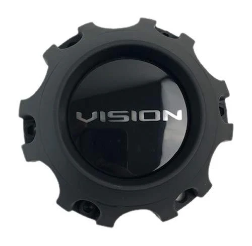 Vision Wheels C416SB-6V Satin Black Center Cap