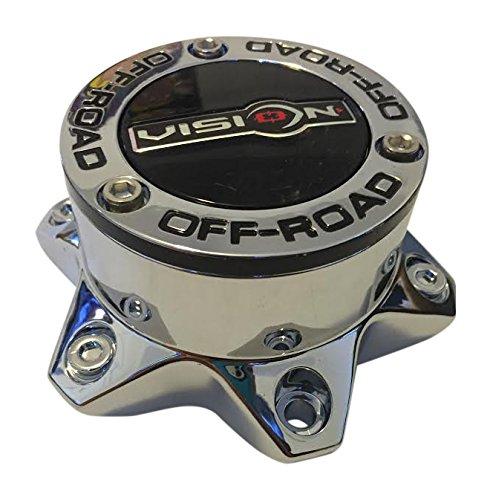 Vision Wheels Offroad C394PL-6V 6035B139.7-6H Chrome Wheel Center Cap