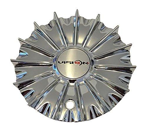 Vision Wheels V454-2090CAP 454-2090CAP LG0909-57 Chrome Wheel Center Cap
