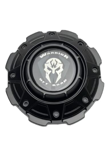 Warrior Off-Road Matte Black Wheel Center Cap C-SD02A F20P424A-6 F20P424A-6-SG
