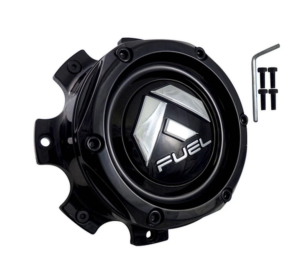 Fuel Off-Road 1004-08MB Matte Black Wheel Center Cap – 8x6.5/8x170