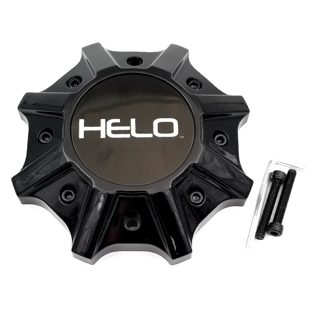 Helo 6256L215-B001 Gloss Black Wheel Center Cap – All PCD