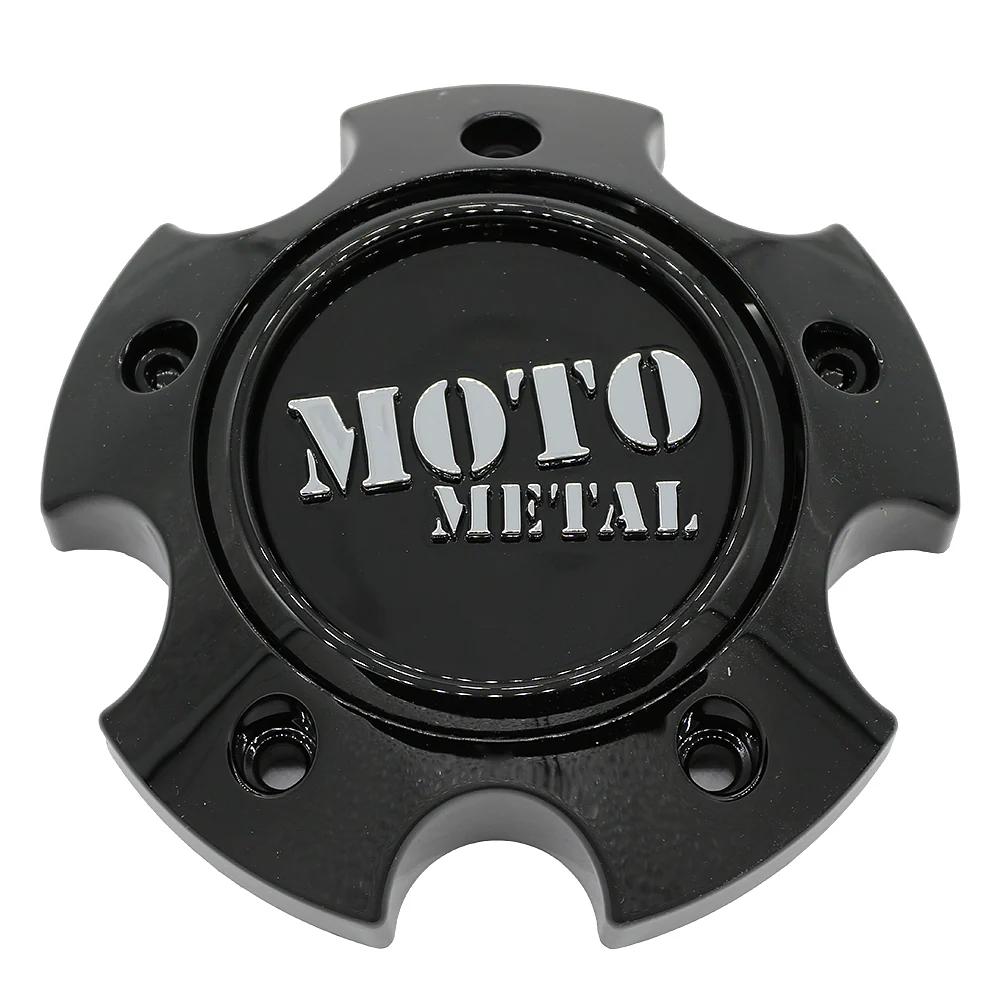 Moto Metal 1079L121MO3GB-H34 Gloss Black Wheel Center Cap – 5x4.5/120/5 H34