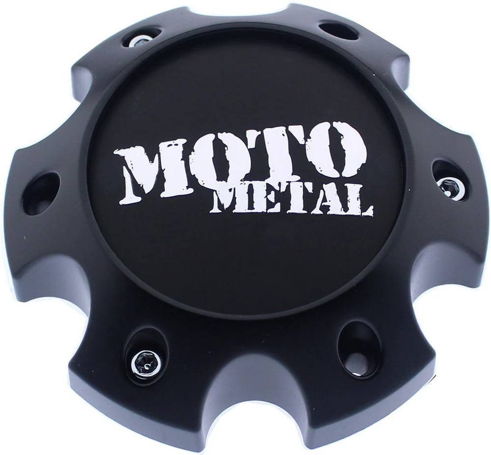 Moto Metal 1079L145SGBMO1 Black Wheel Center Cap – 6x5.5