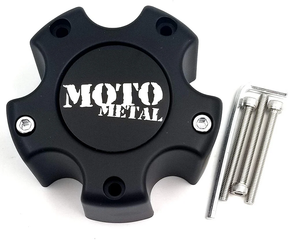 Moto Metal MO909B5127YB Matte Black Wheel Center Cap – 5 Lug
