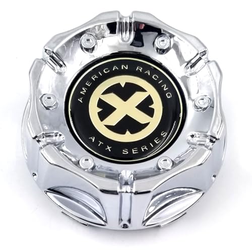 Wheel Center Caps American Racing ATX Chrome Snap On AX181 Artillery 394K78