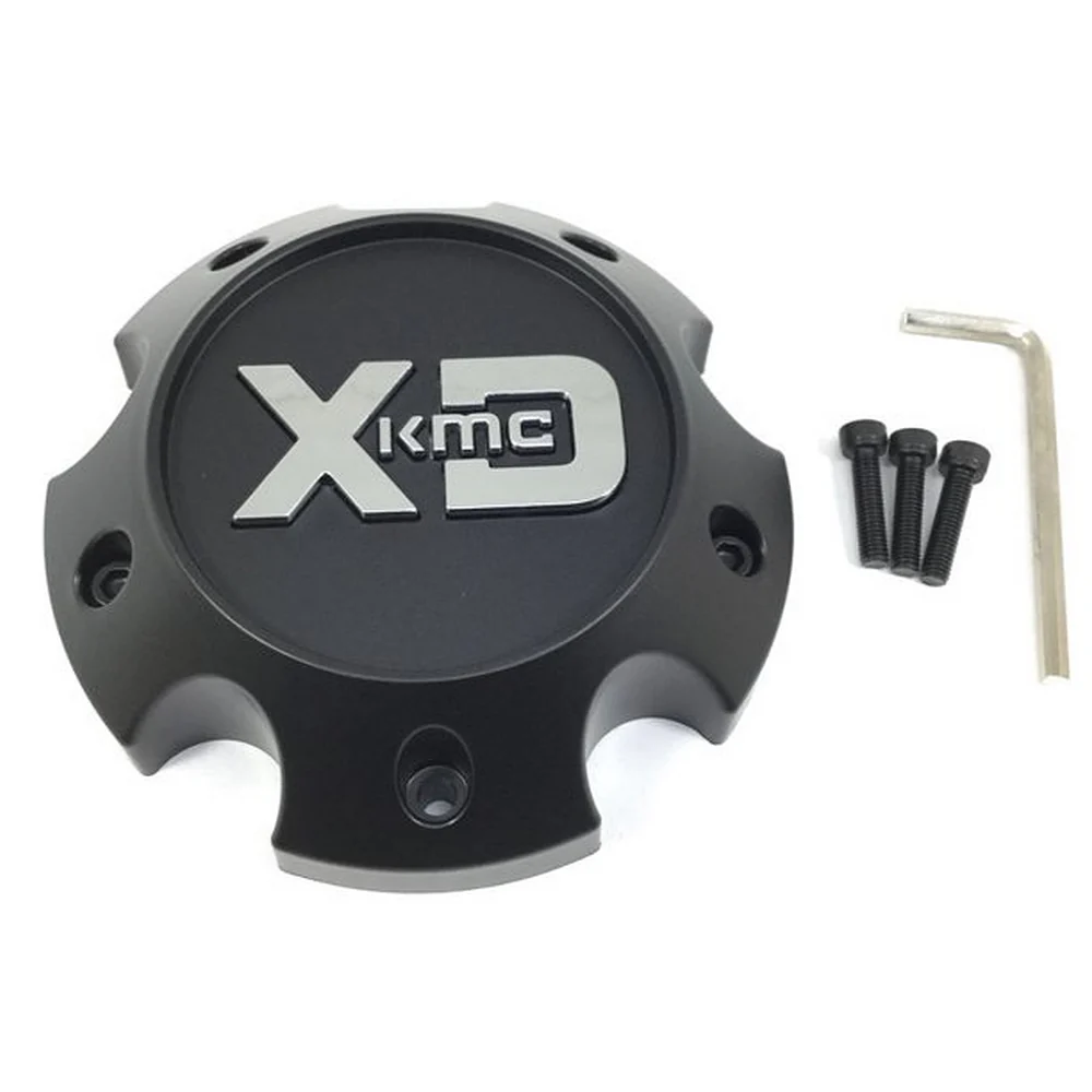 XD 1079L145ASB1-H42 Satin Black Logo Wheel Center Cap – 5x5.5/150