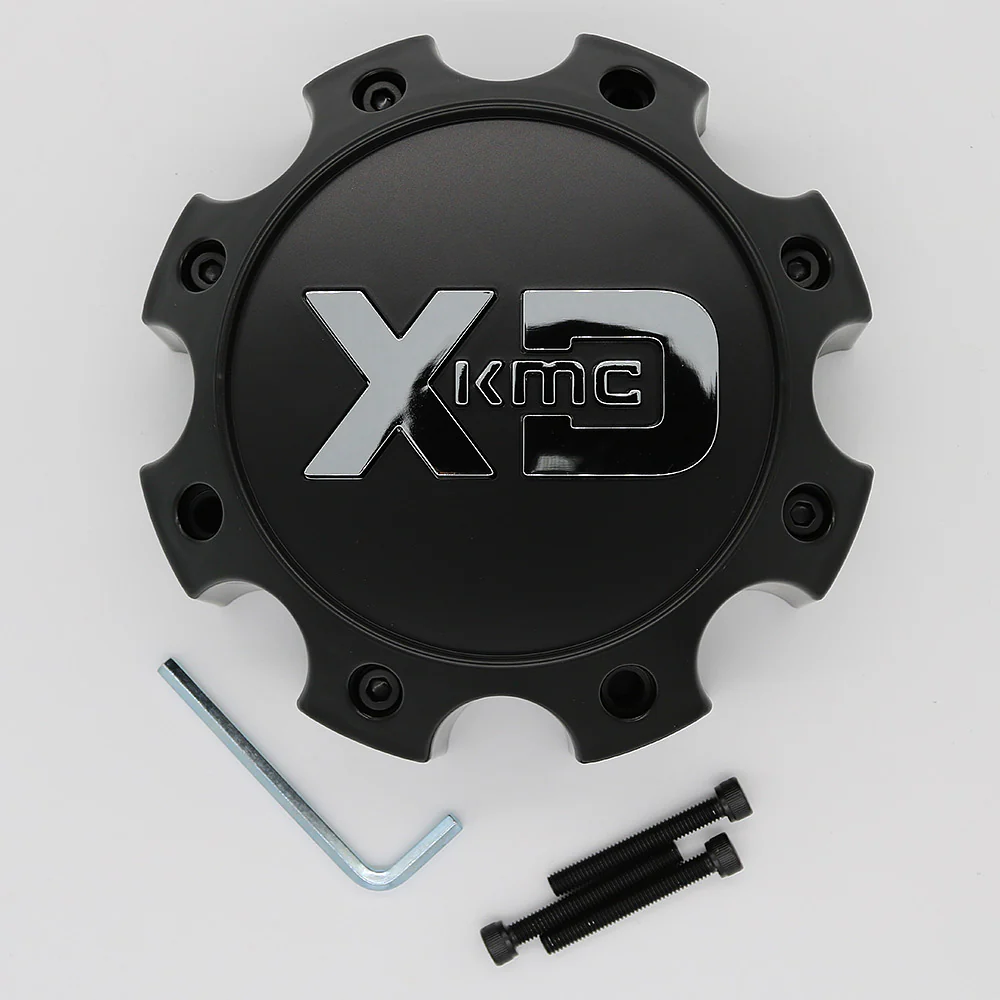XD 1079L170SB1-H63 Satin Black Logo Wheel Center Cap – 8x170
