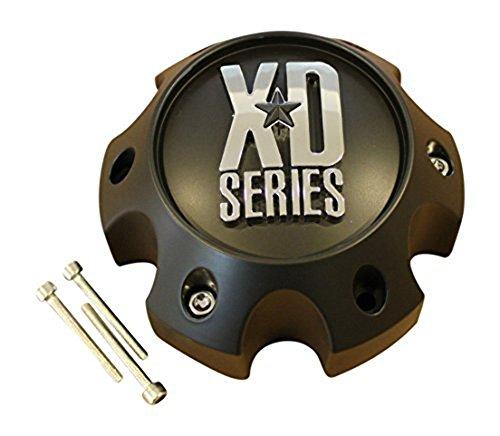 XD SERIES KMC 796 797 798 Matte Flat Black 6 Lug Wheel Center Cap 1079L140 Ford