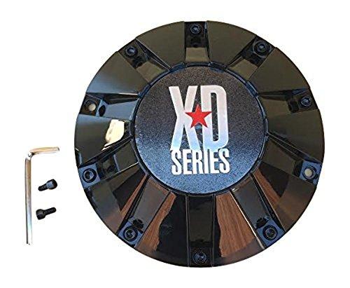 XD SERIES KMC 806 Bomb 451L215-B001 MB452S 451L215 LG1108-11 Black Center Cap