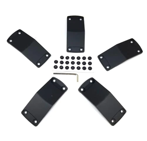 XD Series KMC Matte Black Wheel Inserts for 18x9 +0mm XD811 Rockstar II 811FIN89000ABS 5PCS