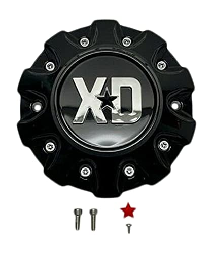 XD SERIES KMC XD859 Gloss Black Center Cap 42320-15GB T167L145-1 S1906-15