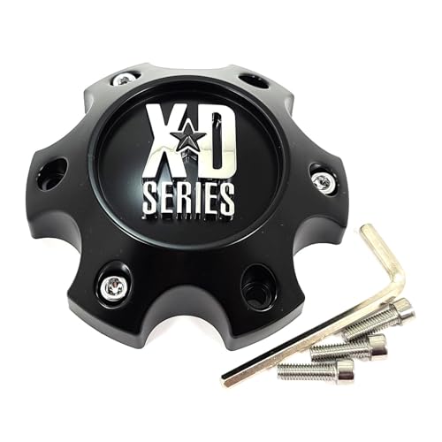 XD Series Wheel Center Cap Satin Black 1079L120SB-H34