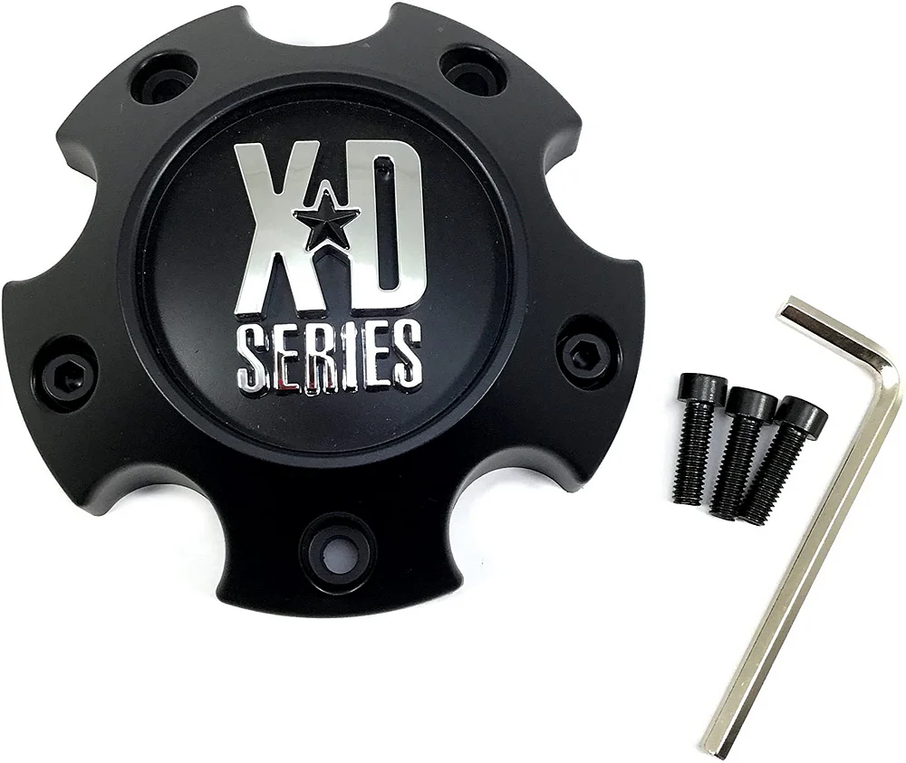 XD S057L120ASGB-H34 Black Wheel Center Cap – 6x4.5