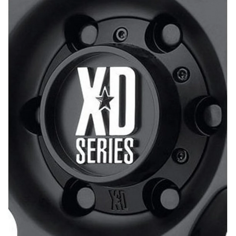 XD XDPL1456CPS-2-SB Satin Black Logo Wheel Center Cap – 6x5.5 5 Lug